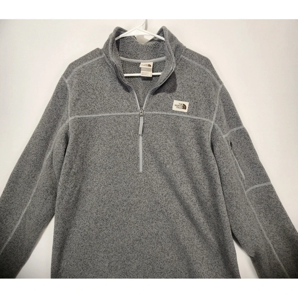 The North Face Men's Pullover Fleece Sweater 1/2‎ Zip Cozy Size L